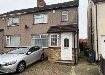 Thumbnail 3 bed semi-detached house for sale in Straight Road, Harold Hill