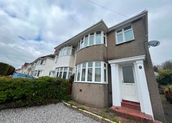 Thumbnail Semi-detached house to rent in Harlech Crescent, Sketty, Swansea