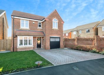 Thumbnail 4 bed detached house for sale in Langhorn Drive, Howden, Goole