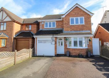 Thumbnail Detached house for sale in Beaver Close, Whetstone, Leicester