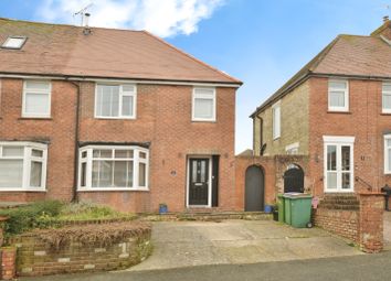 Thumbnail 3 bed semi-detached house for sale in Dolphins Road, Folkestone