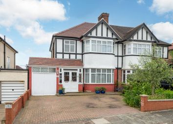Thumbnail 3 bed semi-detached house for sale in Rossdale Drive, Kingsbury, London