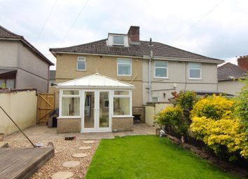 Thumbnail Semi-detached house for sale in Llwyn-On Crescent, Oakdale, Blackwood