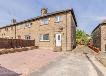 Thumbnail End terrace house for sale in The Lodge, Linthwaite, Huddersfield, West Yorkshire