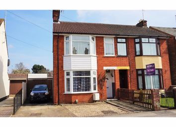 Thumbnail 3 bed semi-detached house for sale in Britannia Road, Ipswich