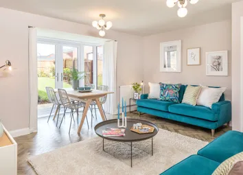 Open Plan Lounge In The Woodcote 4 Bedroom Home