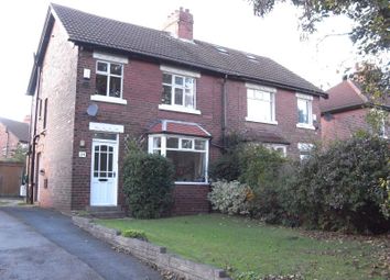 Thumbnail 3 bed semi-detached house to rent in Lidgett Place, Roundhay, Leeds