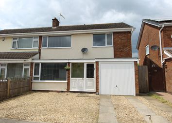 Thumbnail Semi-detached house for sale in Greenacres Drive, Lutterworth