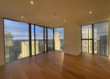 Thumbnail 2 bed flat to rent in Harcourt Tower, South Quay Plaza, London