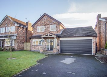 Thumbnail 4 bed detached house for sale in Glastonbury Drive, Poynton