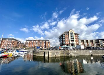 Thumbnail 2 bed flat for sale in Pocketts Wharf, Marina, Swansea