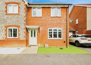 Thumbnail 3 bed semi-detached house for sale in Henry Lock Way, Littlehampton