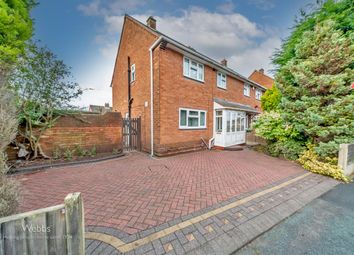 Thumbnail 3 bed semi-detached house for sale in Cresswell Crescent, Bloxwich, Walsall