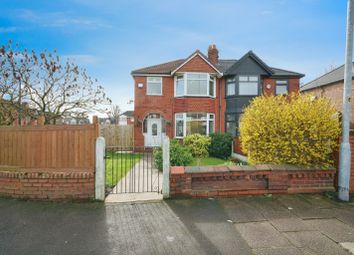 Thumbnail Semi-detached house for sale in Derbyshire Lane West, Manchester