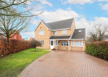 Thumbnail Detached house for sale in Cornwall Close, Rackheath, Norwich
