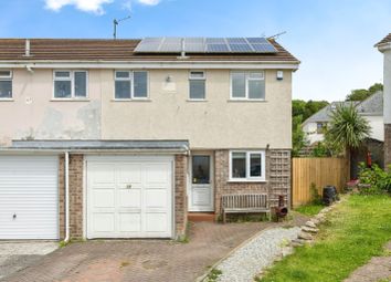 Thumbnail 3 bed semi-detached house for sale in Dinas Road, St. Columb, Cornwall
