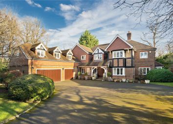 Thumbnail Detached house for sale in Eriswell Crescent, Burwood Park, Walton-On-Thames, Surrey