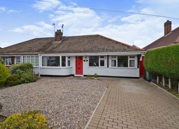 Thumbnail 2 bed semi-detached bungalow for sale in Charles Way, Oadby, Leicester