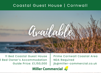 Thumbnail Hotel/guest house for sale in Confidentially Available Coastal Guest House, Truro