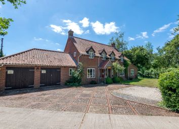 Thumbnail 3 bed detached house for sale in Mattishall Road, Garvestone, Norwich