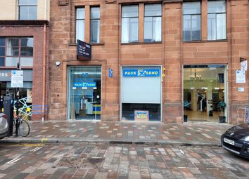 Thumbnail Retail premises to let in 12 Wilson Street, Glasgow