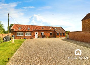 Thumbnail 3 bed bungalow for sale in Burnthouse Lane, Toft Monks, Beccles, Norfolk