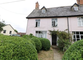 Thumbnail 2 bed semi-detached house to rent in Lower Street, Gissing, Diss