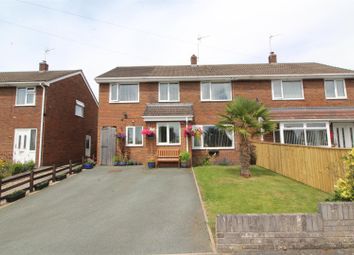 Thumbnail 4 bed semi-detached house for sale in Baytree Avenue, St. Martins, Oswestry