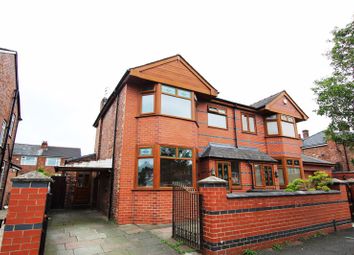 Thumbnail 4 bed semi-detached house for sale in Melville Road, Stretford, Manchester
