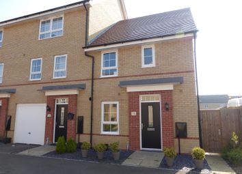 Thumbnail 3 bed end terrace house for sale in Justice Way, Hampton Vale, Peterborough