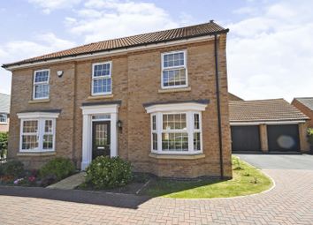 Thumbnail 4 bed detached house for sale in Livia Avenue, North Hykeham, Lincoln, Lincolnshire