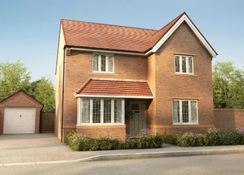 A Two-Story Brick House With A Red Tile Roof