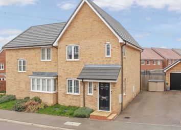 Thumbnail 3 bed semi-detached house for sale in Hadrian Crescent, Leighton Buzzard