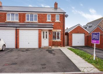 Thumbnail 3 bed semi-detached house for sale in Bryn Y Telor, Bridgend