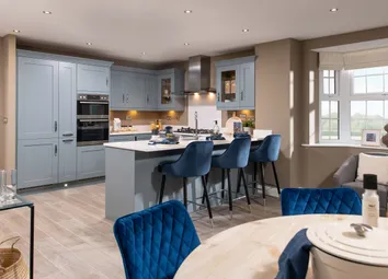Internal View Of A Spacious Open-Plan Kitchen-Diner