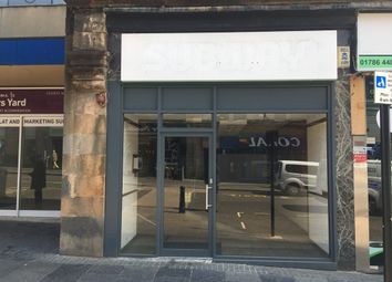 Thumbnail Retail premises for sale in 68 Murray Place, Stirling