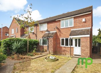 Thumbnail 2 bed semi-detached house for sale in Abbot Close, Wymondham