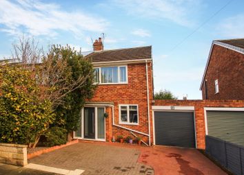 Thumbnail 2 bed semi-detached house for sale in Arundel Drive, Whitley Bay