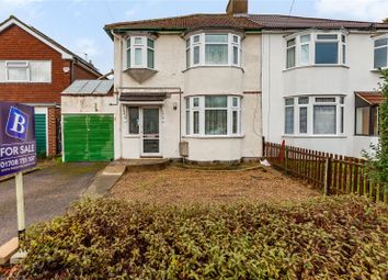 Thumbnail 3 bed semi-detached house for sale in Weald Way, Romford