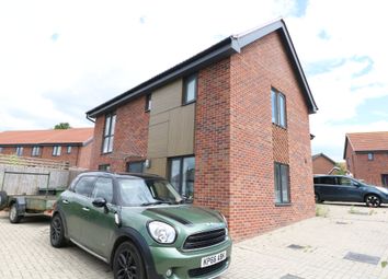 Thumbnail 2 bed semi-detached house to rent in Trumpeter Rise, Long Stratton, Norwich