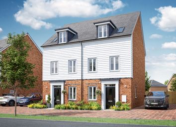 Thumbnail 3 bedroom semi-detached house for sale in "Greenwood" at Drove Lane, Main Road, Yapton, Arundel