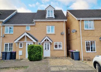 Thumbnail 3 bed end terrace house for sale in Wheat Grove, Sleaford