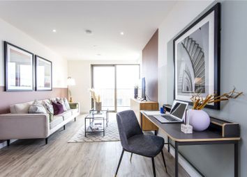 Thumbnail 1 bed flat for sale in The Lock, Greenford Quay, Greenford