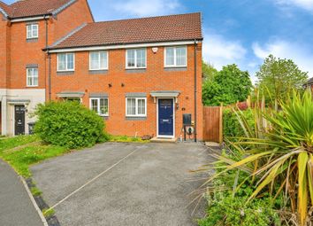 Thumbnail End terrace house for sale in Girton Way, Mickleover, Derby