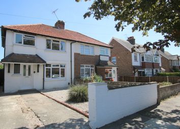 Thumbnail 3 bed semi-detached house for sale in Morland Avenue, Broadwater, Worthing