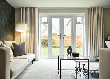 Opening French Doors To The Garden