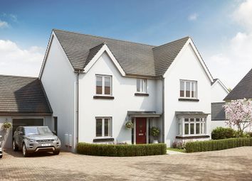 Thumbnail 4 bedroom detached house for sale in "The Cottingham" at Exeter Road, Newton Abbot