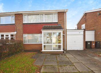 Thumbnail 3 bed semi-detached house for sale in Torver Close, Wideopen, Newcastle Upon Tyne