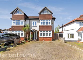 Thumbnail 4 bedroom semi-detached house for sale in Ruxley Lane, West Ewell, Epsom