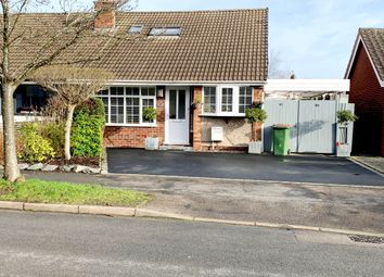 Thumbnail 3 bed bungalow for sale in Rushmere Walk, Leicester Forest East